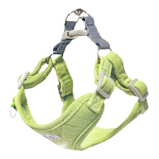 柔软胸背带小狗狗牵引绳背心式防挣脱中小型犬比熊单绳狗形牵引绳