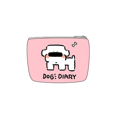 尼睿可爱小狗便携零钱包