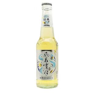 风花雪月啤酒云南大理老牌子经典淡爽拉格小麦黄啤 325ml瓶装整箱