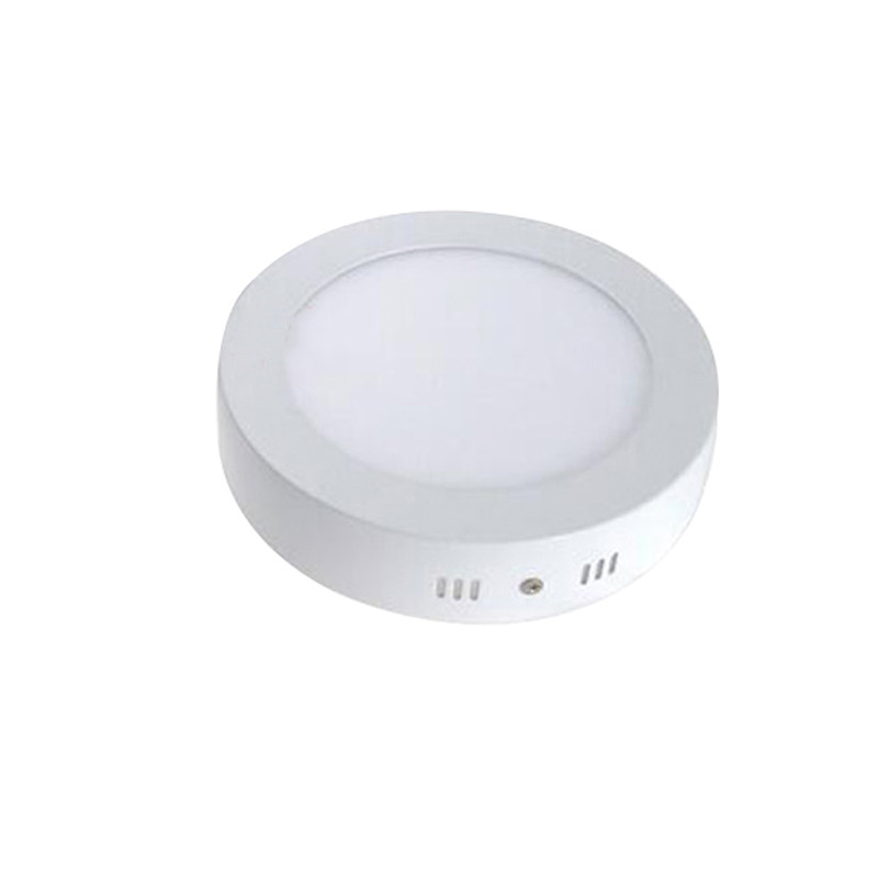 110V 220V明装免开孔LED面板灯吸顶灯6W12W18W玄关走廊卧室楼梯道