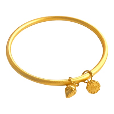 SMGI/仿黄金不掉色简约百搭手镯