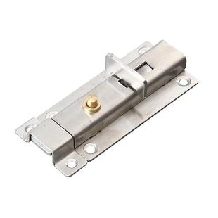 加厚不锈钢自动弹簧插销锁扣门锁门闩卫生间门栓门扣木门防盗门销