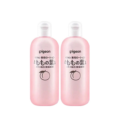 保税区发货 日版贝亲桃子水200ml 润肤油80ml洗发沐浴二合一等