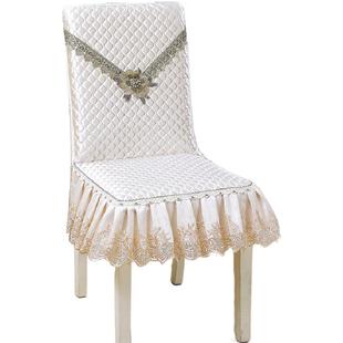 餐椅套罩新款加高椅套背靠一体通用座套实木凳子套垫子弹力椅子套