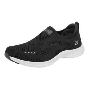 Skechers斯凯奇女鞋健步鞋一脚蹬夏季厚底老人鞋户外运动休闲鞋