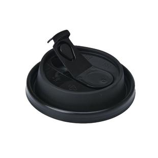 90口径磨砂防漏杯盖一次性咖啡奶茶分体连体杯盖纸塑杯通用盖子