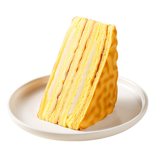 新品哈兰德芋泥双Q虎皮蛋糕营养早餐整箱健康休闲零食麻薯三明治