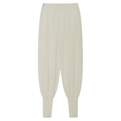 IMMI25AW羊绒收脚长裤