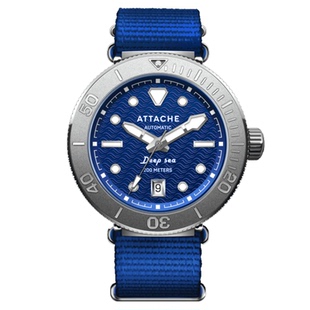 俄罗斯军表男表自动机械超级夜光大表盘运动休闲硬汉双表带深海