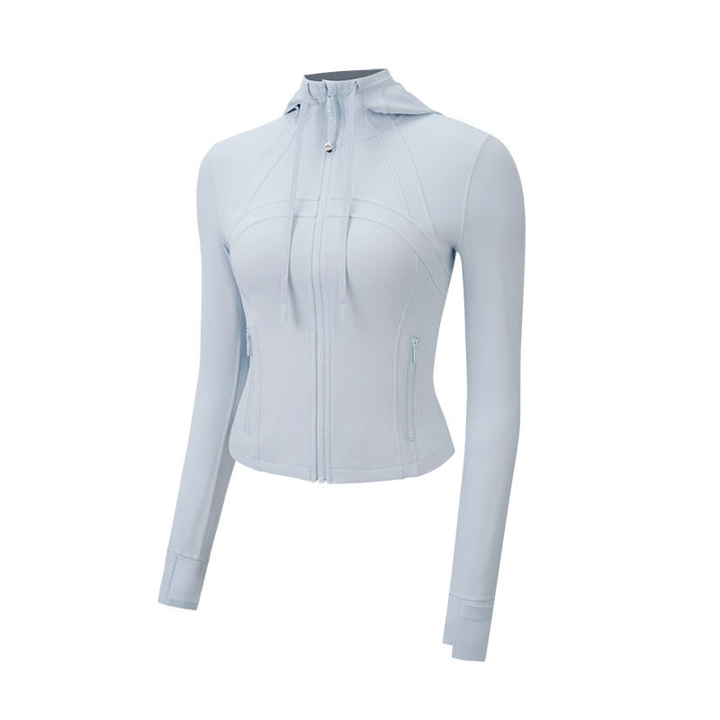 Define 女士短款连帽夹克 *Nulu™ 芯吸丨lululemon丨LW3JDIS