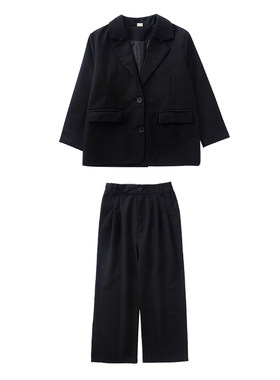 儿童西装套装街舞机械舞演出服
