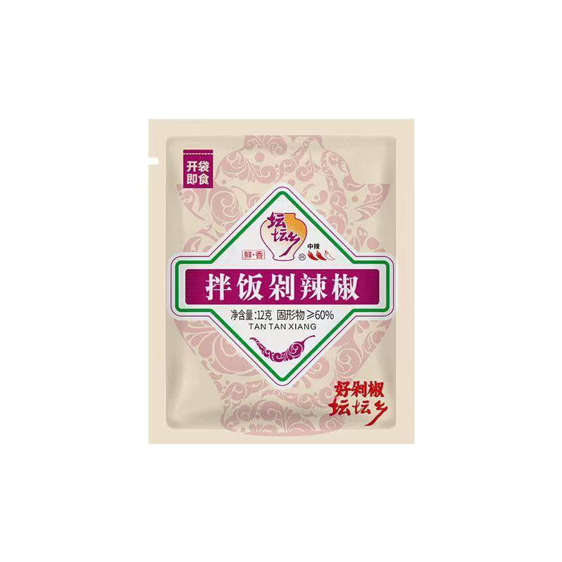 坛坛乡袋装拌饭剁辣椒豉香朝天椒