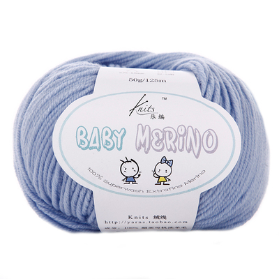 进口美丽诺羊毛手编针织围巾