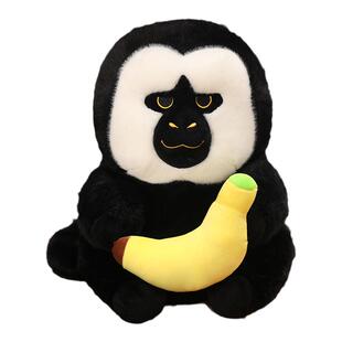 红山动物园杜杜白面僧面猴公仔儿童毛绒玩具玩偶娃娃抱枕生日礼物