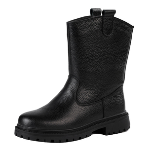 雪地靴男高帮皮毛一体冬保暖棉鞋加厚羊毛蒙古马靴东北零下防寒鞋