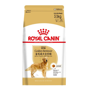 皇家狗粮GR25金毛成犬粮12kg/14kg中大型犬金毛专用粮3.5kg*4包