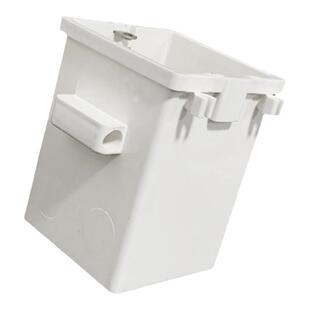 86型穿筋盒pvc暗装线盒预埋阻燃接线盒10cm加深拼装暗盒插座底盒