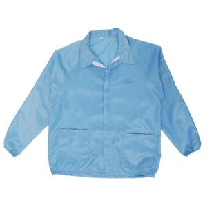 无尘服分体 蓝白防尘服 男女工作服上衣裤子食品工厂防护服静电衣