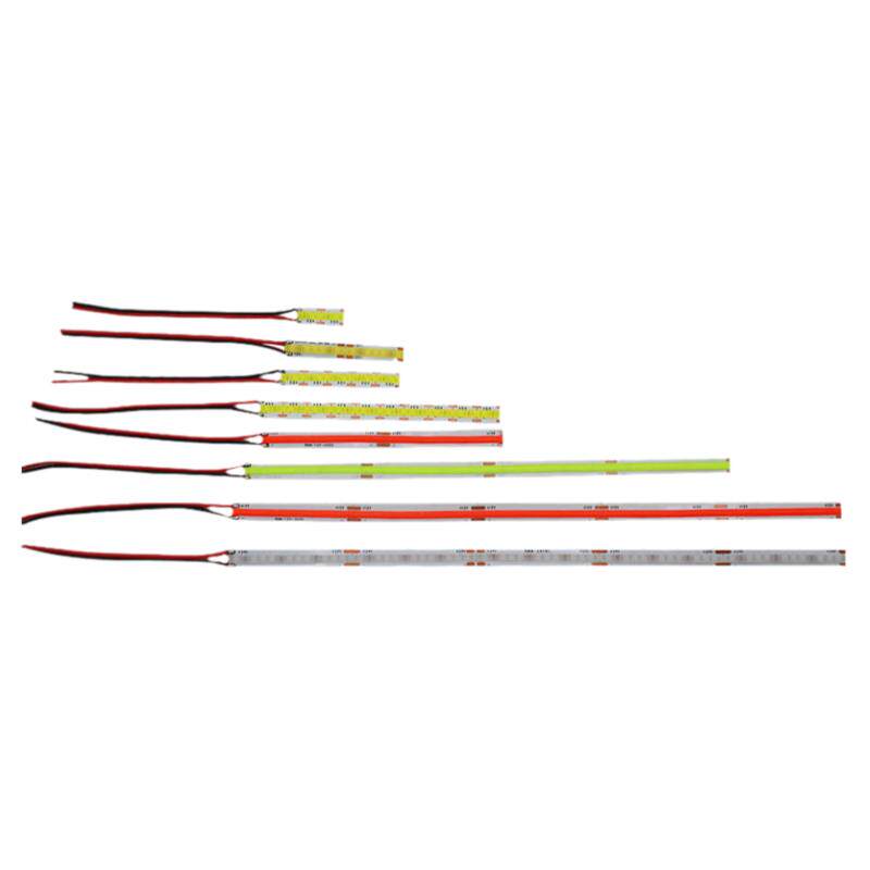 5v灯条cob 8mm宽软灯带led可弯曲12V24伏低压发光条仪器设备指示D
