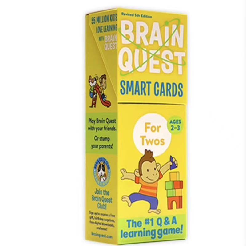 正版现货BrainQuest2-3岁