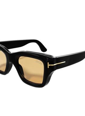 TOM FORD汤姆福特太阳镜 TF方形高级感复古时尚变色墨镜 FT1154