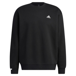 Adidas阿迪达斯卫衣秋冬新款男士运动加厚长袖加绒套头衫圆领上衣