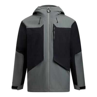 安德玛男子抓绒三合一连帽外套