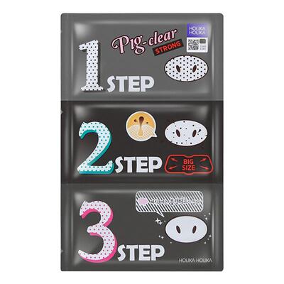 韩国holika惑丽客去黑头鼻贴10片