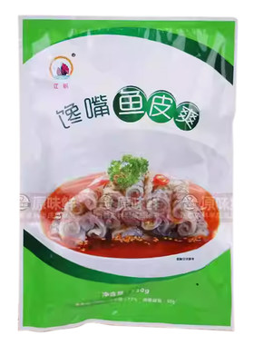 江帆鱼皮凉拌解冻即食麻辣鲜香