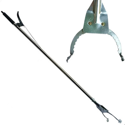 不锈钢捡垃圾夹子卫生环卫工钳子