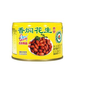 厦门古龙香焖花生罐头