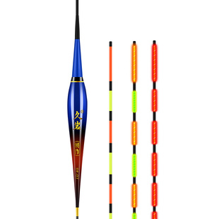 久岩DF咬钩变色夜光漂高灵敏超醒目硬尾电子鱼漂日夜两用浮漂正品