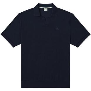 【凉感】Hazzys哈吉斯男翻领T恤夏季海鸥领抗菌防螨宽松短袖POLO