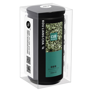 口良茶碧螺春春茶小罐礼盒装茶叶正宗花果香自饮绿茶自己喝送礼