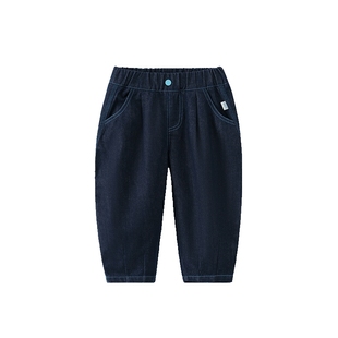 [弯刀裤]齐齐熊宝宝牛仔裤春秋款男童裤子儿童休闲裤2026新款长裤