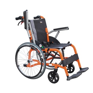 泰康铝合金轮椅轻便折叠手推车瘫痪老人专用残疾人年轻便携代步车