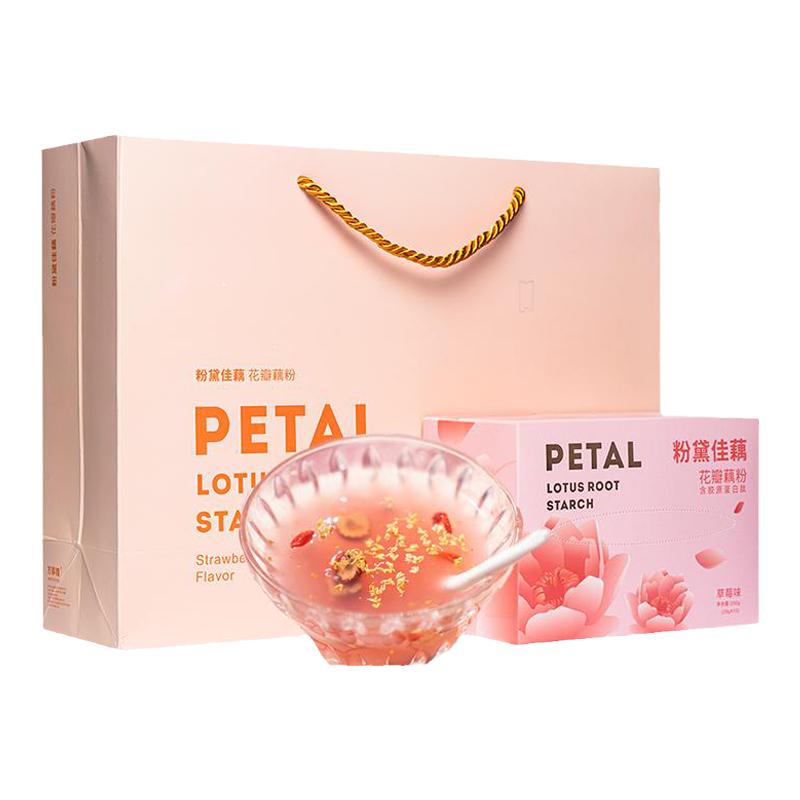 杭州老字号万隆果干食品草莓藕粉
