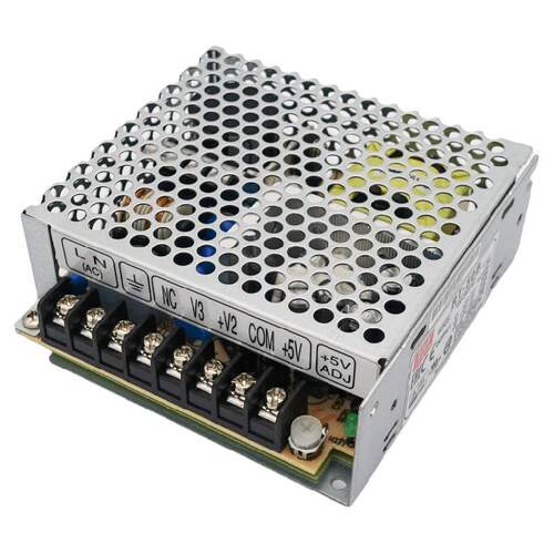 明纬RT-50/65/85/125W开关电源正负5V/12V直流15V24V三路输出T-50