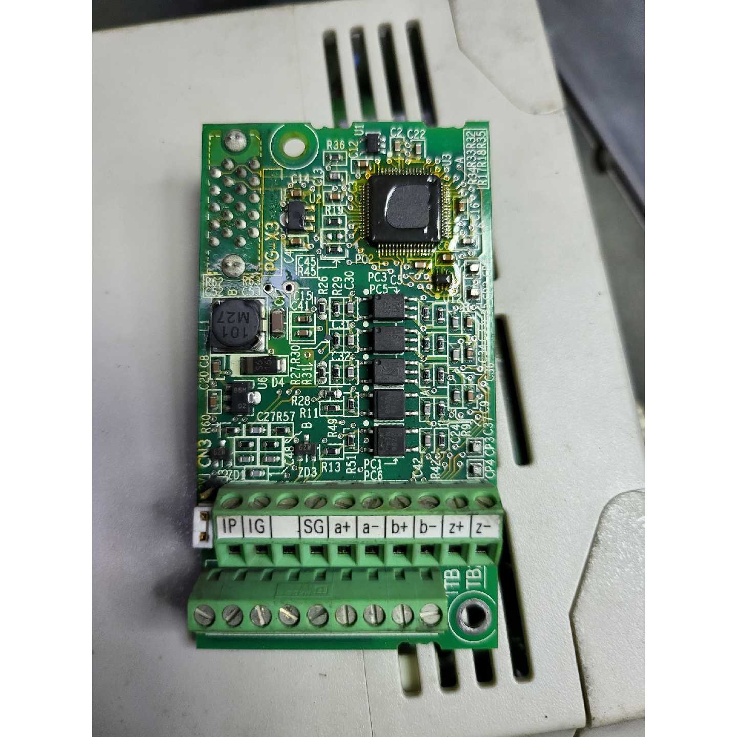 议价安川变频器PG卡ETC740171原装拆机已上电测试功可维修