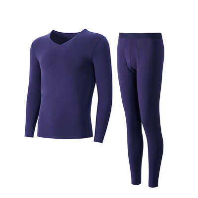 猫人无痕打底莫代尔男士保暖衣