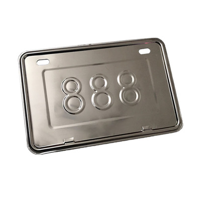 摩托车牌照框踏板车跨骑通用牌架