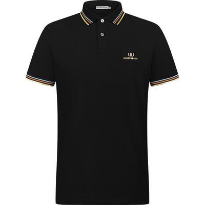 男装2022奢侈品夏款条纹短袖