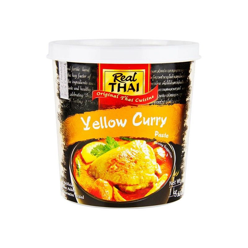 丽尔泰黄咖喱酱1kg*12罐泰国进口 咖喱鸡肉块泰国拌饭泰式火锅