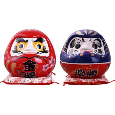 陶瓷开运达摩寿司料理店猫