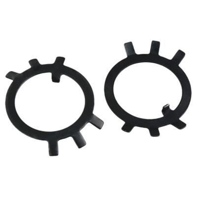 GB858铁圆螺母用止退垫圈六