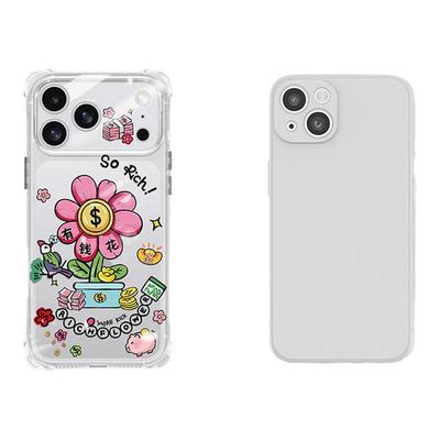 【镜头全包】17四角开孔手机壳