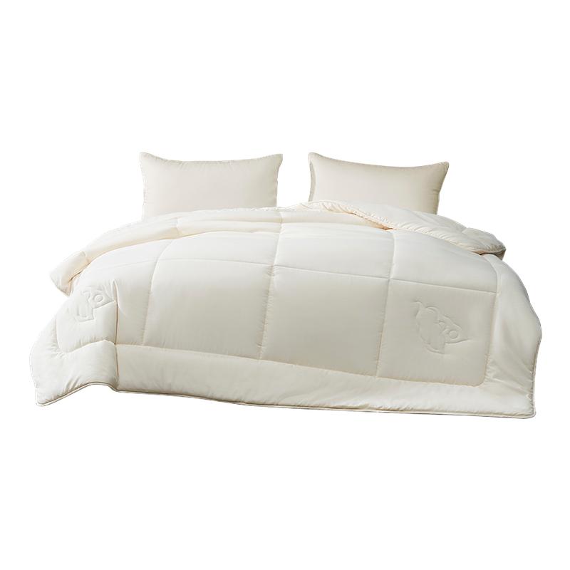 梦洁大豆纤维被子加厚保暖冬被四季通用春秋被单人被芯A类抗菌