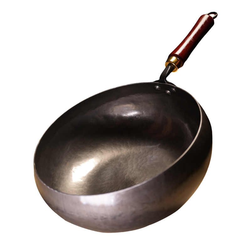 章丘大肚铁锅炒菜锅家用正品加厚