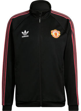 Adidas/阿迪达斯正品三叶草男子曼联训练足球运动休闲外套HP0454
