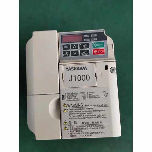 议价拆机安川变频器CIMRJB4A0002BBA0.75KW维修